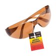 Forney Starlite Compact Safety Glasses Brown Lens 1 pc Fashion