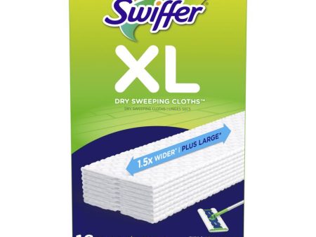 Swiffer Sweeper XL 5.4 in. Dry Microfiber Sweeping Pad 16 pk Sale