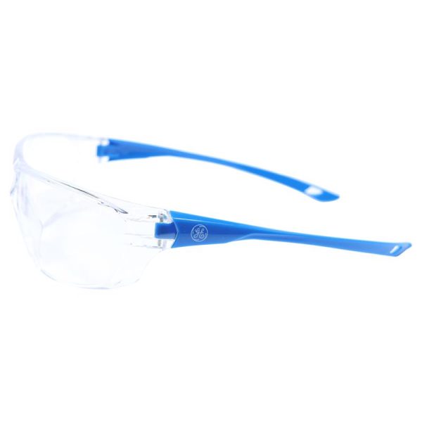 General Electric 03 Series Anti-Fog Impact-Resistant Safety Glasses Clear Lens Blue Frame 1 pk on Sale