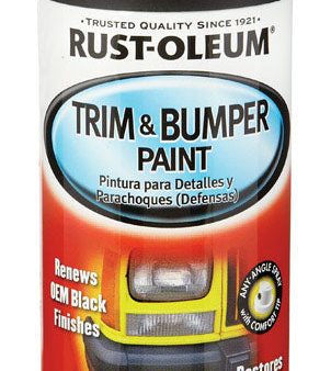 Rust-Oleum Automotive Matte Black Trim & Bumper Spray Paint 11 oz on Sale