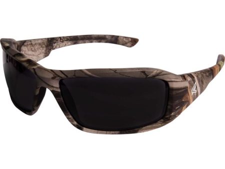 Edge Eyewear Brazeau Wraparound Safety Glasses Smoke Lens Camouflage Frame 1 pc Online Sale