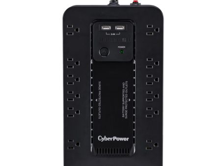 CyberPower 5 ft. L 12 outlets Power Block Black 890 J Sale