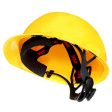 3M SecureFit 4-Point Ratchet Cap Style Hard Hat Yellow Fashion