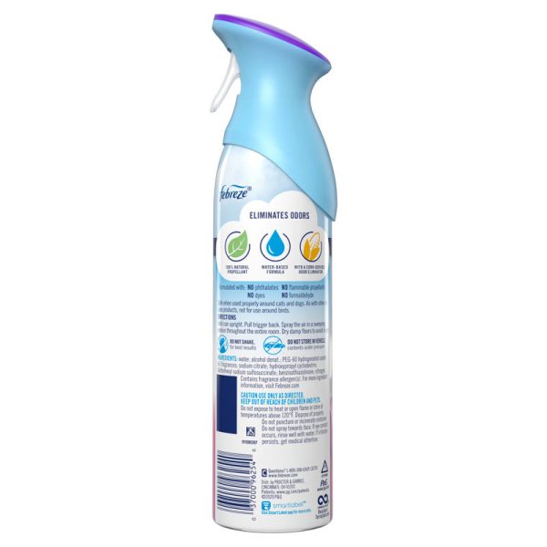 Febreze Air Gain Scent Air Freshener 8.8 oz Aerosol Sale