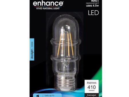 Feit Enhance T10 E26 (Medium) LED Bulb Daylight 40 Watt Equivalence 1 pk Online