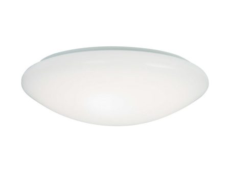 Metalux 3.2 in. H X 11 in. W X 11 in. L White LED Ceiling Light Sale