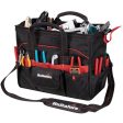 CLC Hultafors Group 7.5 in. W X 19.5 in. H Ballistic Polyester Tradesman Tool Bag 33 pocket Black Re Online Sale