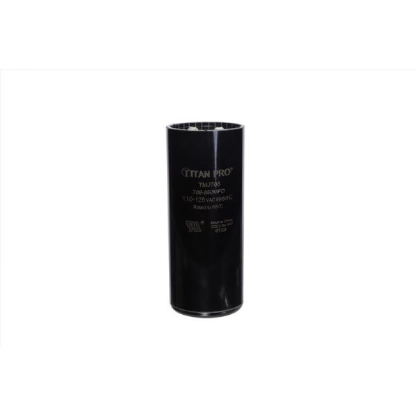 Titan Pro 708-850 MFD 125 V Round Start Capacitor on Sale