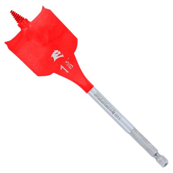 Diablo 1-3 8 in. X 6 in. L High Speed Steel Clean Wood Spade Bit Hex Shank 1 pk on Sale