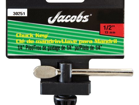 Jacobs 1 2 in. X 1 4 in. K32 Chuck Key T-Handle Steel 1 pc Fashion