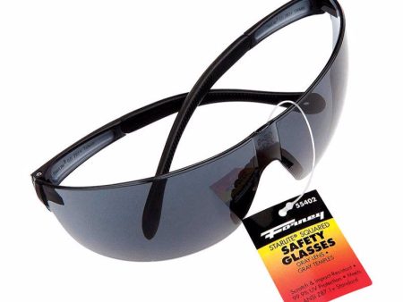 Forney Starlite Squared Impact-Resistant Safety Glasses Gray Lens 1 pc For Cheap