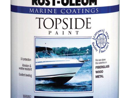 Rust-Oleum Marine Coatings Outdoor Gloss Navy Blue Marine Topside Paint 1 qt Discount