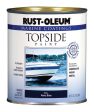 Rust-Oleum Marine Coatings Outdoor Gloss Navy Blue Marine Topside Paint 1 qt Discount