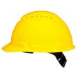 3M Pinlock Hard Hat Yellow Vented Hot on Sale