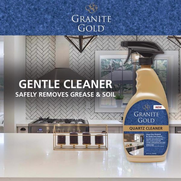 Granite Gold No Scent Quartz Cleaner 24 oz Liquid Supply