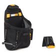 ToughBuilt 9.5 in. W X 10 in. H Project Pouch Hammer Loop 6 pocket Black Yellow 1 pc Supply