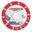 Lenox MetalMax 5 in. D X 7 8 in. Diamond Metal Cut-Off Wheel 1 pc Online Hot Sale