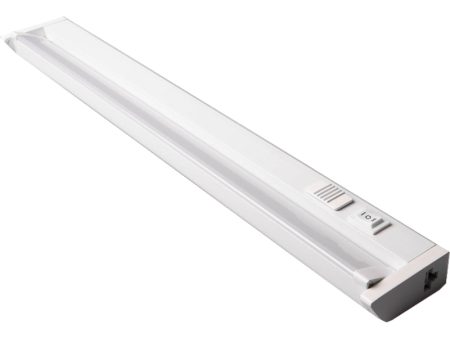 Westek 22 in. L White Plug-In LED Undercabinet Light 810 lm Fashion