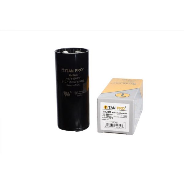 Titan Pro 460-552 MFD 125 V Round Start Capacitor Online Sale