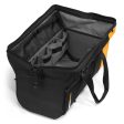 ToughBuilt 6.5 in. W X 10.5 in. H Polyester Massive Mouth Tool Bag 51 pocket Black Gray Orange 1 pc Online