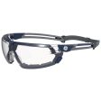 General Electric 11S Series Anti-Fog Impact-Resistant Safety Glasses Clear Lens Blue Gray Frame 1 pk Online