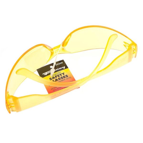 Forney Starlite Compact Safety Glasses Amber Lens 1 pc Online Hot Sale