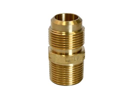 3 4 in. Flare X 3 4 in. D MPT Brass Adapter on Sale