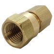 5 8 in. Compression X 1 2 in. D FPT Brass Coupling Supply