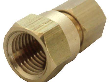 5 8 in. Compression X 1 2 in. D FPT Brass Coupling Supply